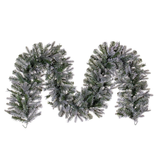 Vickerman Vickerman Artificial Frosted Douglas Fir Garland