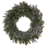 Vickerman Artificial Frosted Douglas Fir Wreath