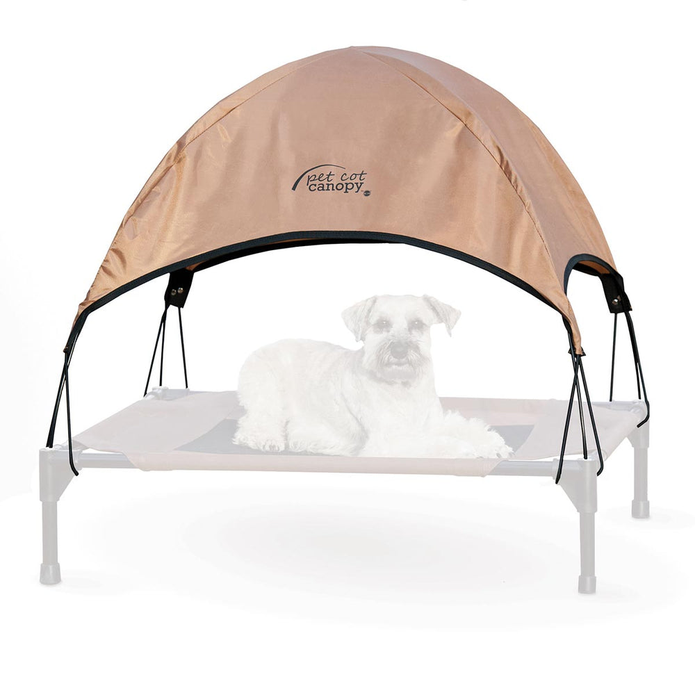 K&H Pet Products Pet Cot Canopy - Medium / Tan