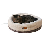 K&H Pet Products Thermo-Snuggle Cup Pet Bed Bomber - Gray