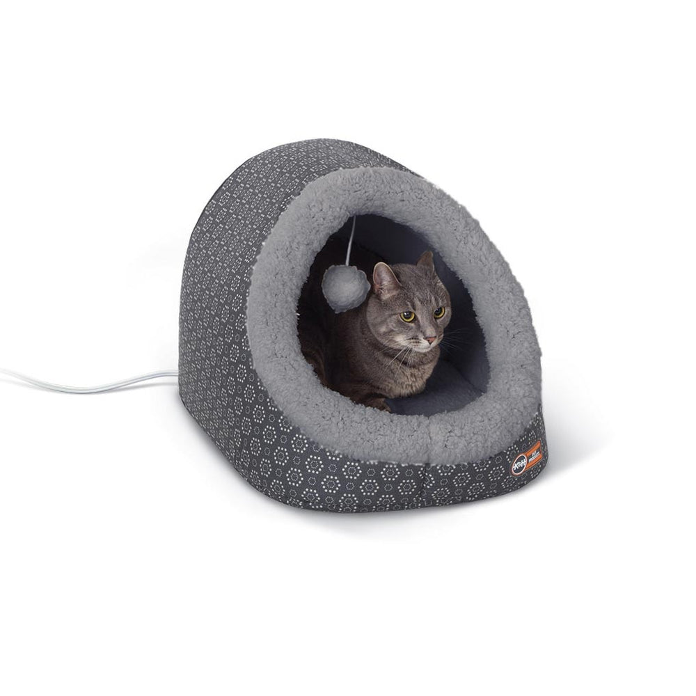 K&H Pet Products Thermo-Pet Cave - Heated / Gray