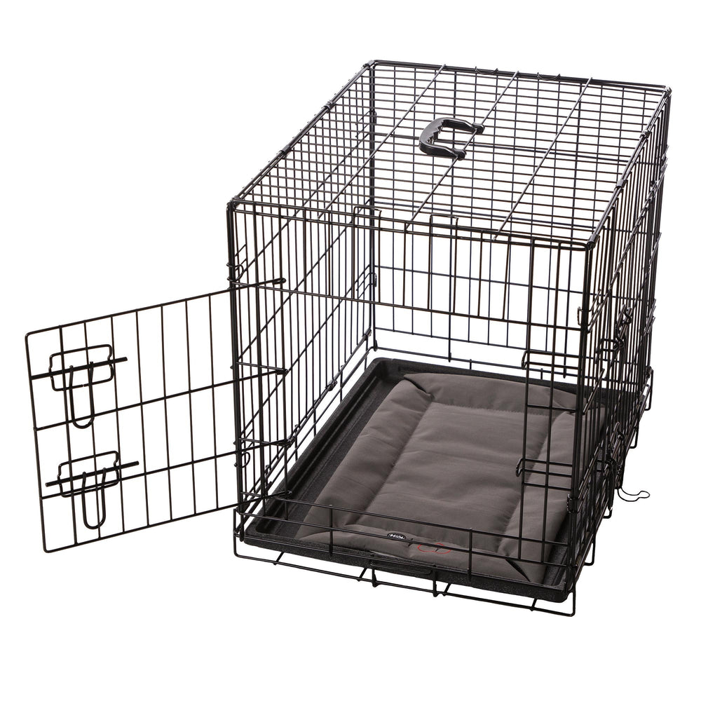 K&H Pet Products Mother's Heartbeat Crate Pad - Puppy Medium Large / Water-Resistant / Gray