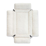 K&H Pet Products Deluxe Bolster Dog Crate Pad - Medium / Natural