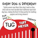 Knot-n-Chew Rope Dog Toy