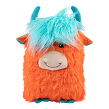 KONG Comfort Jumbo Highland Cow Plush Dog Toy, Assorted, XL