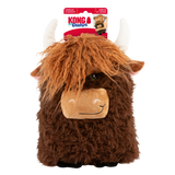 KONG Comfort Jumbo Highland Cow Plush Dog Toy, Assorted, XL