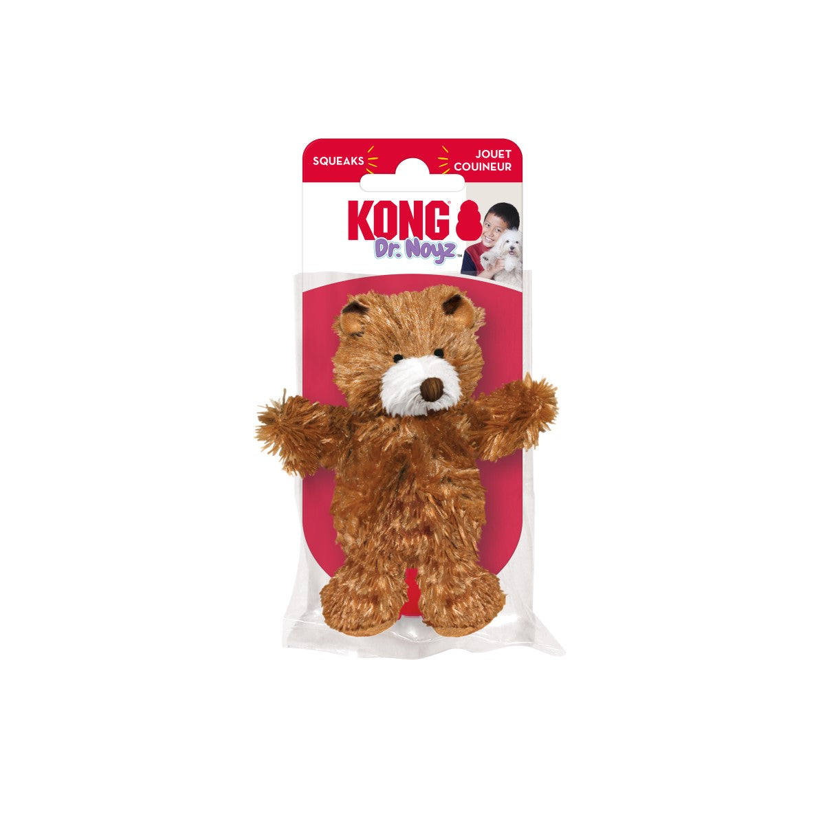 KONG Dr. Noyz Plush Dog Toys (3) Styles Available