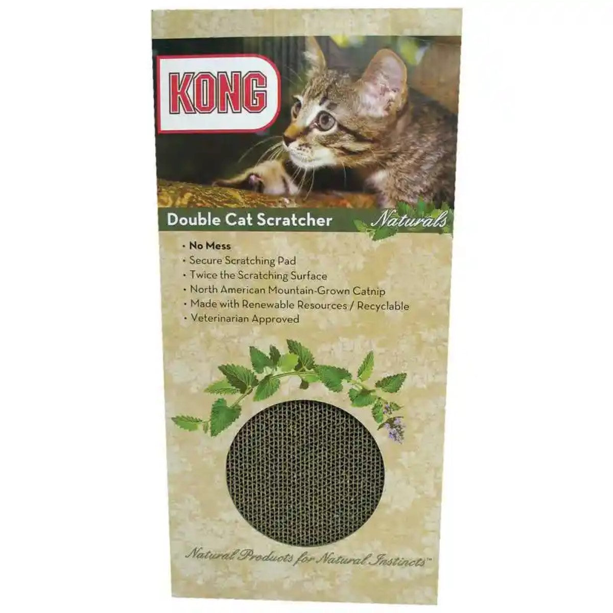 KONG Naturals Double Cat Scratcher