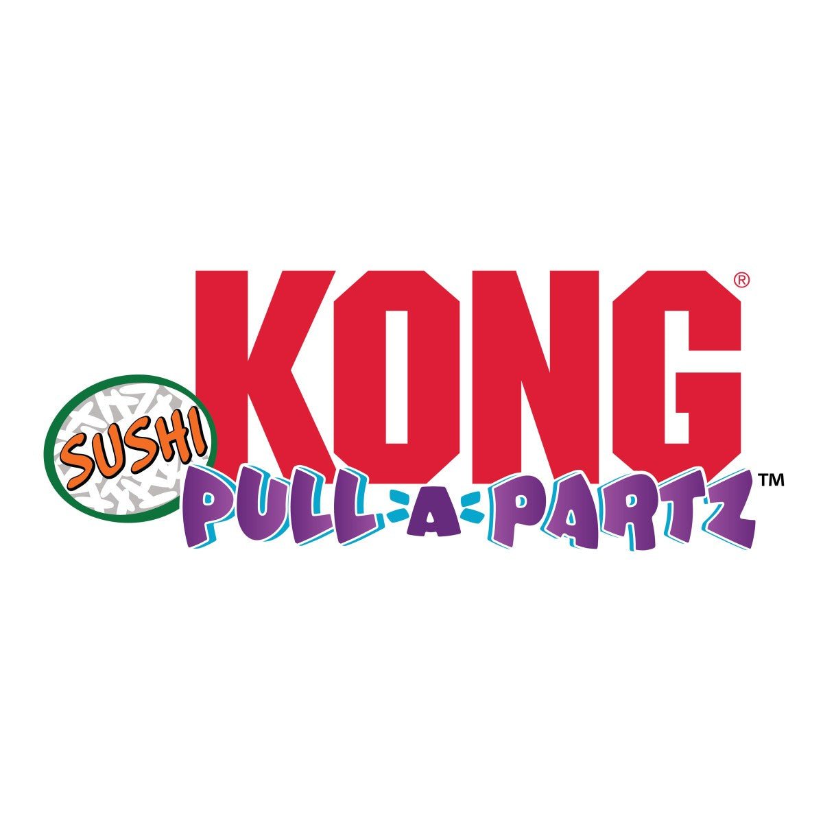 KONG Pull-A-Partz Sushi Cat Toy