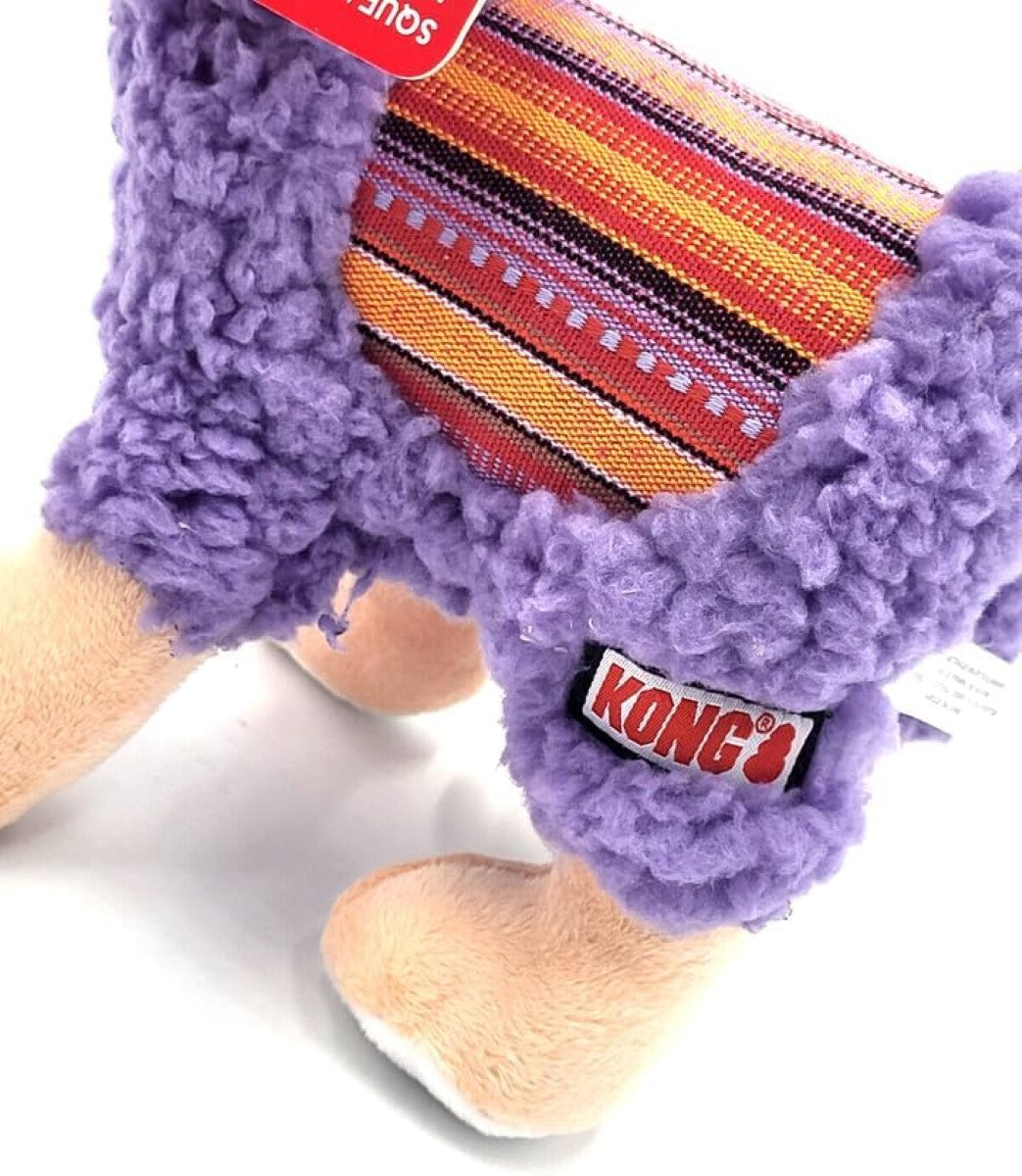 KONG Sherps Llama Plush Dog Toy