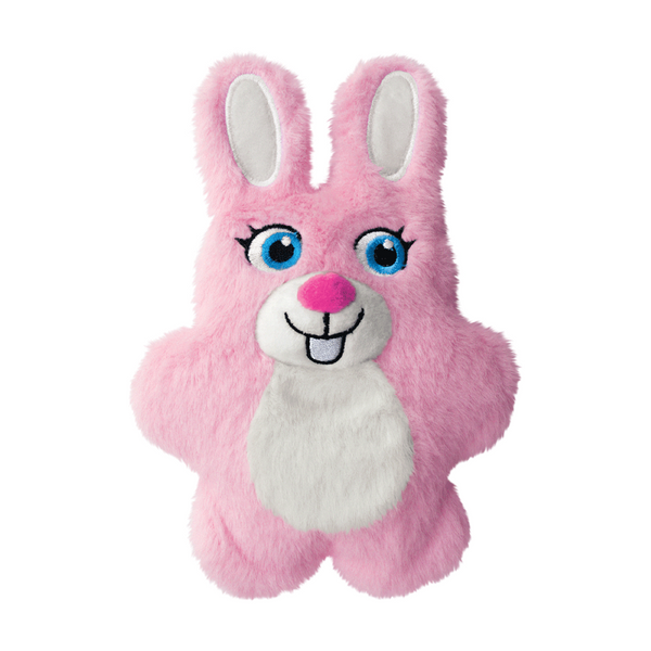 King Wholesale KONG Snuzzles Kiddos Bunny Squeaky Plush Dog Toy, 7.5" Small
