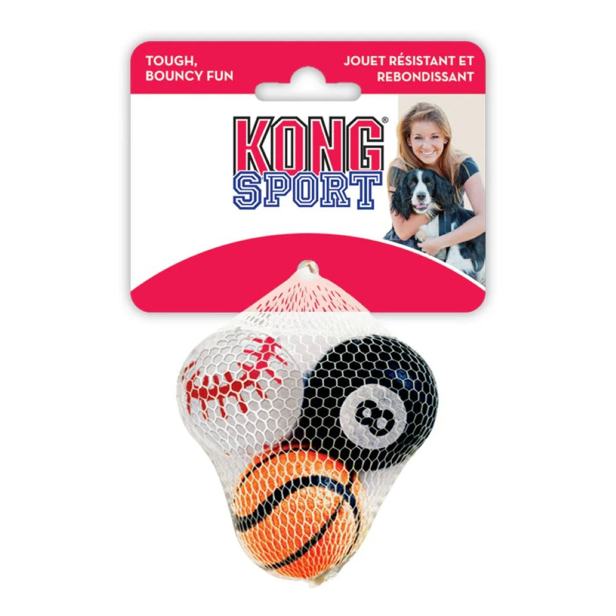 KONG Sports Balls Dog Toy (Multiple Sizes Available)