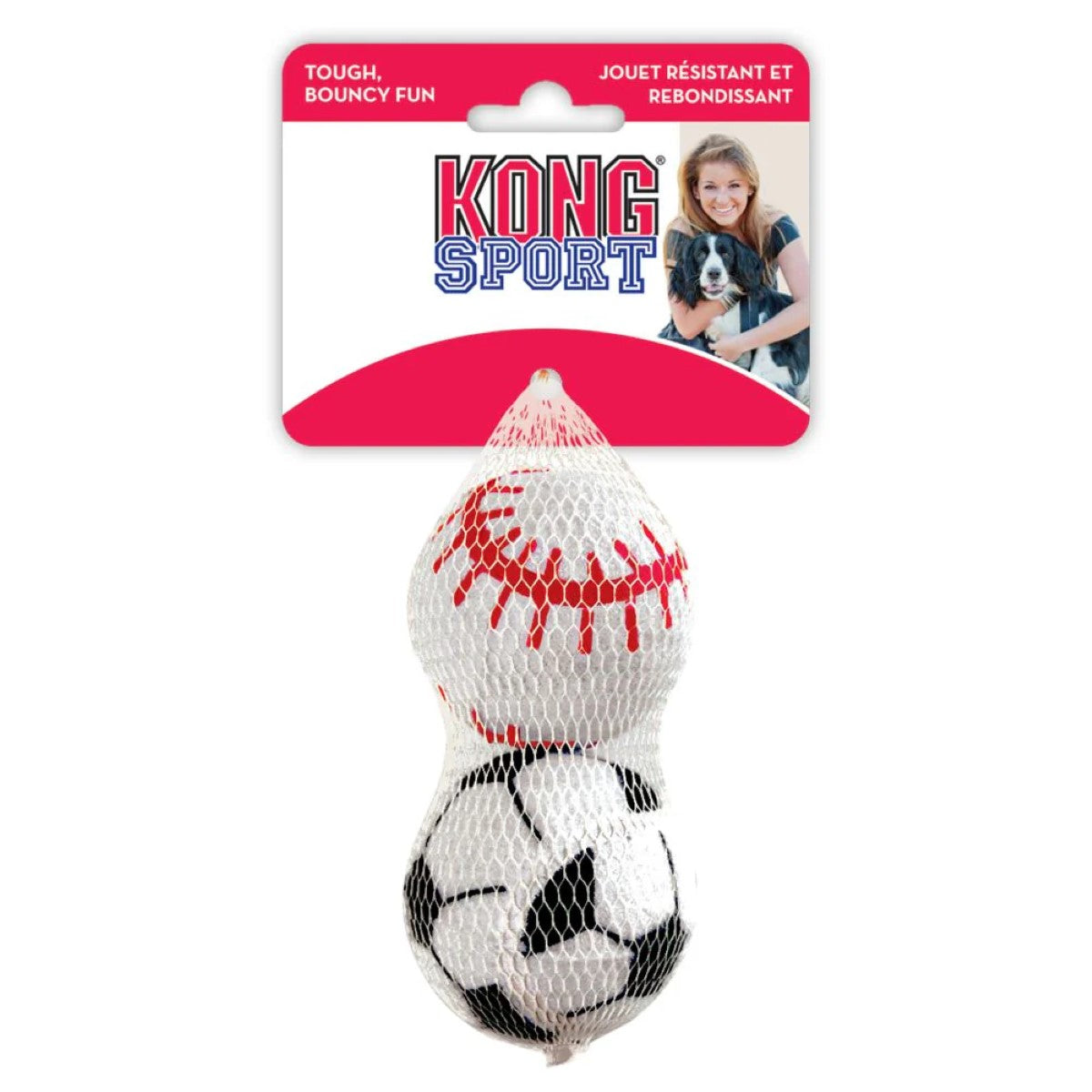 KONG Sports Balls Dog Toy (Multiple Sizes Available)