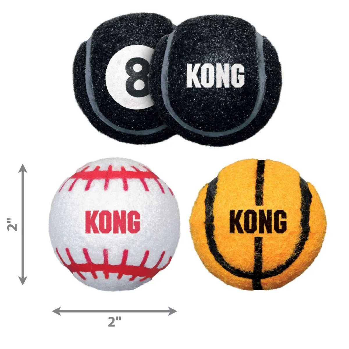 KONG Sports Balls Dog Toy (Multiple Sizes Available)