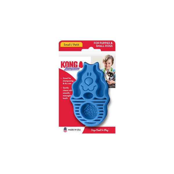 King Wholesale KONG Zoom Groom Boysenberry Pet Brush