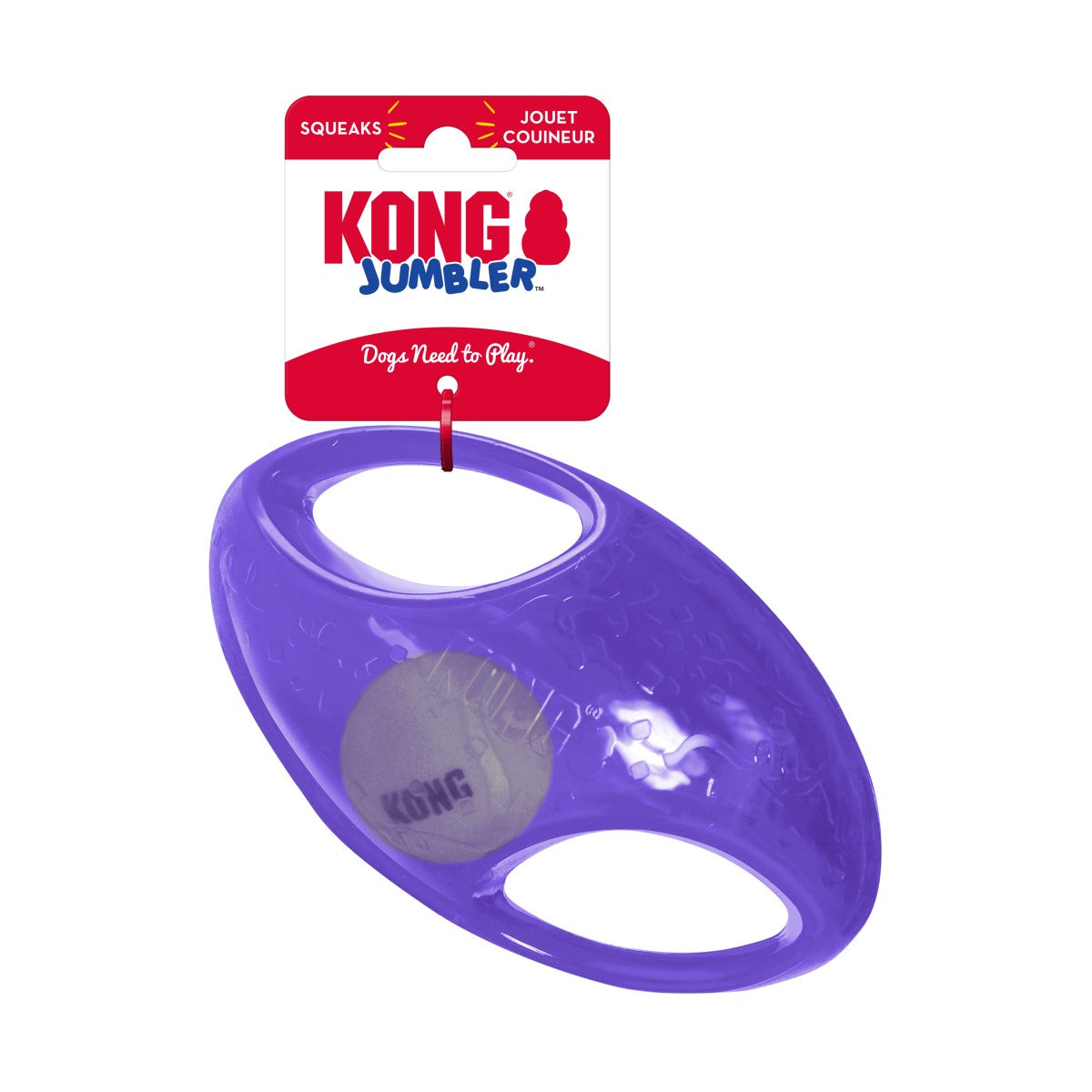 KONG Jumbler Football Dog Toy (2 Sizes Available)