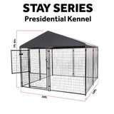 Lucky Dog STAY Series Presidential Kennel (10'x10'x6')