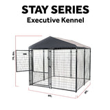 Lucky Dog STAY Series Executive Kennel (8'x8'x6')