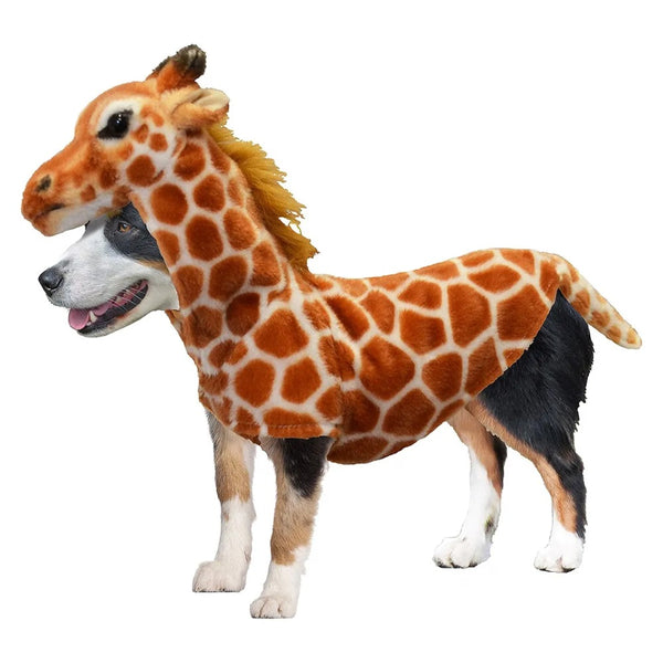 Amazing Pet Products Amazing Pet Products Wannabe Giraffe Dog Costume Coat (5 Sizes Available)