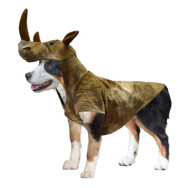 Amazing Pet Products Amazing Pet Products Wannabe Rhinoceros Dog Costume Coat - Mini