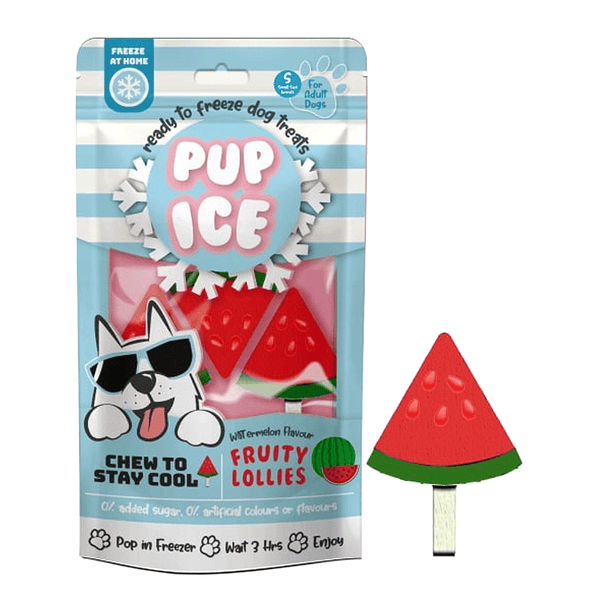 King Wholesale SPOT by Ethical Products Pup Ice Fruity Lollies, Watermelon