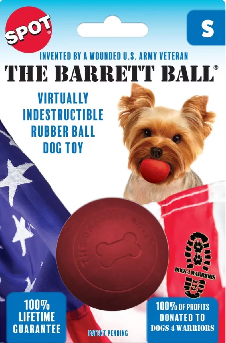 SPOT by Ethical Products The Barrett Ball Virtually Indestructible (3 Sizes Available)