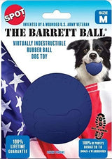 SPOT by Ethical Products The Barrett Ball Virtually Indestructible Dog Toy (3 Sizes Available)