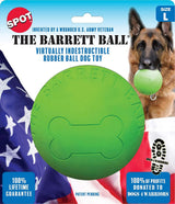 SPOT by Ethical Products The Barrett Ball Virtually Indestructible Dog Toy (3 Sizes Available)