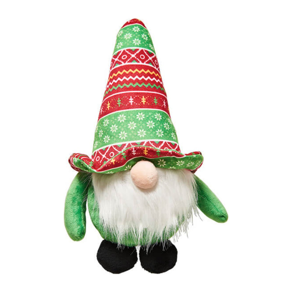 SPOT by Ethical Products Holiday Gnome Plush Dog Toy - 12" - 1 toy included, style may vary