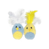Multipet Feather Bird with Catnip Cat Toys - 2-Pack