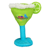 Multipet Margaritaville Margarita Glass Plush Dog Toy - 8"
