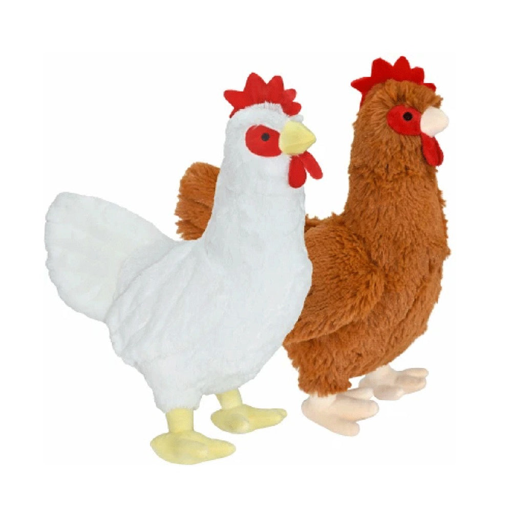 Multipet Plush Chicken Dog Toy - 20"