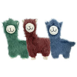 Multipet Pet Envy Fuzzy Llama Plush Dog Toy - 12"