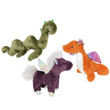 Multipet Pet Envy Mini Mythical Creatures Plush Dog Toy - 5"