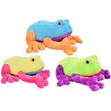 Multipet Frog Plush Dog Toy - Jumbo 15"