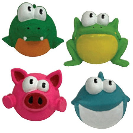 Multipet Lyla's Latex Animals Dog Toy - 2.5"