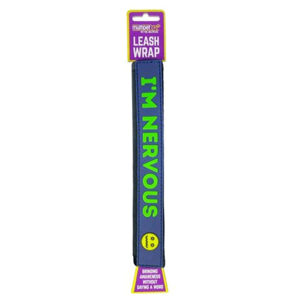 King Wholesale Multipet Leash Wrap "I'm Nervous"