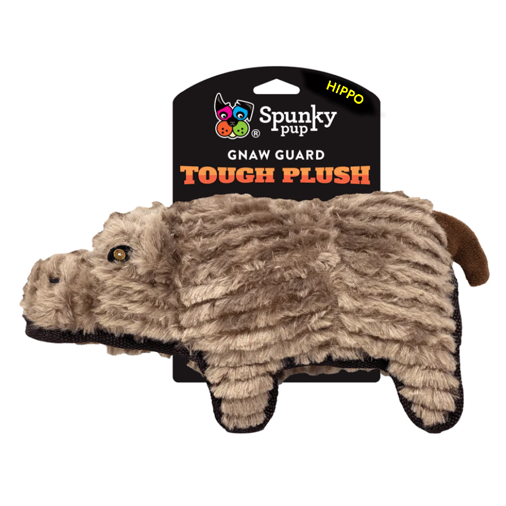 Spunky Pup Tough Plush Dog Toy (4 Styles Available)
