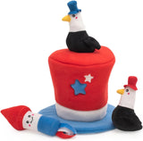 ZIPPYPAWS Zippy Burrow Americana Top Hat
