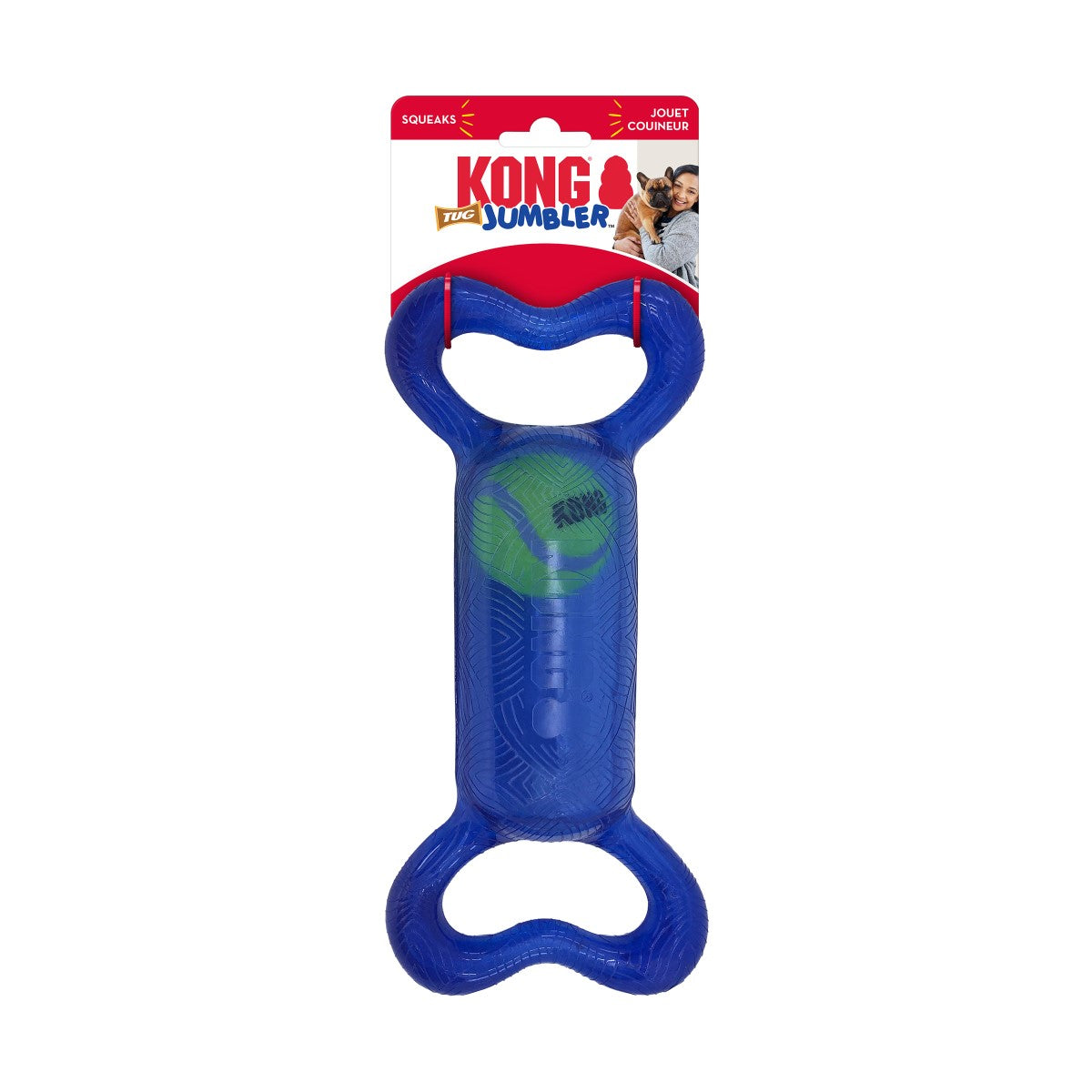 KONG Jumbler Tug Dog Toy (2 Sizes Available)