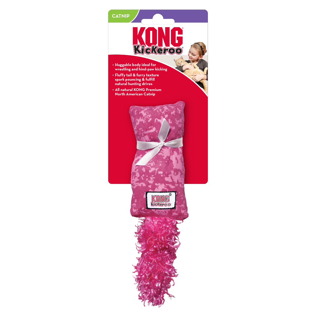 KONG Kickeroo Kitten Catnip Toy