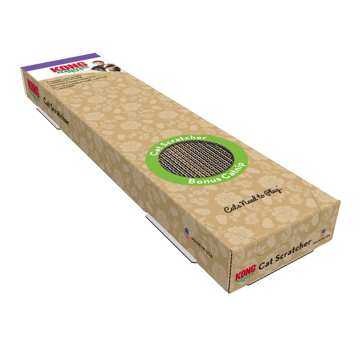 KONG Naturals Scratching Pad Single Cat Scratcher