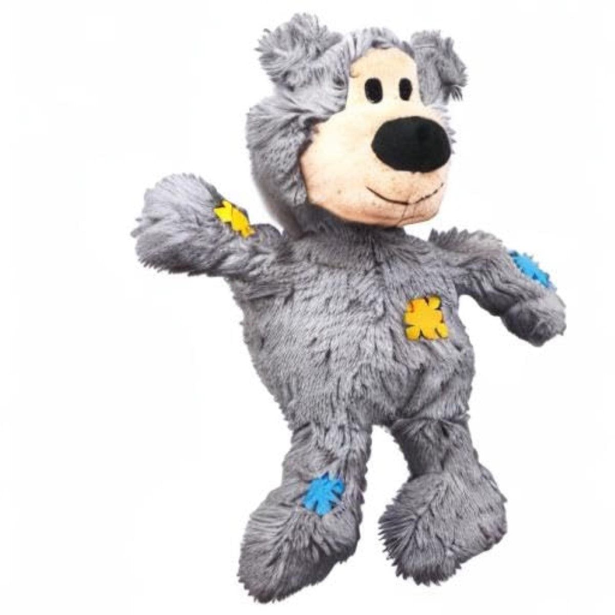 KONG Wild Knots Bears Dog Plush Toy (3 Assorted Colors and Sizes)