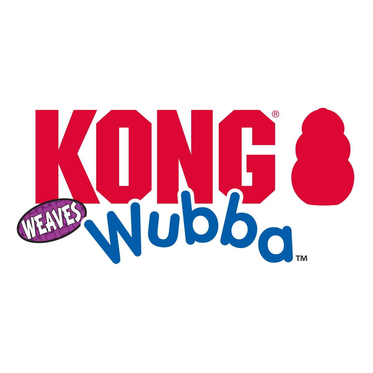 Kong Wubba Weave Dog Toy (Multiple Sizes Available)