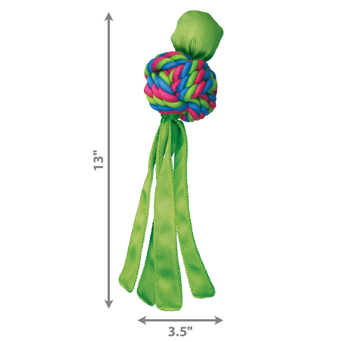 Kong Wubba Weave Dog Toy (Multiple Sizes Available)