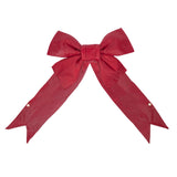 Vickerman Nylon Outdoor Structural Bow, 12" x 15", Red