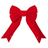 Vickerman Velvet Outdoor Structural Bow, 12" x 15"