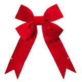 Vickerman Velvet Outdoor Structural Bow, 24" x 30"