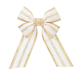 Vickerman Nylon Outdoor Structural Bow, 18" x 29", Champagne