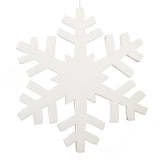 Vickerman Glitter Outdoor Snowflake Ornament, 24", White